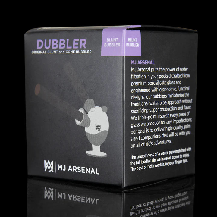 MJ Arsenal The Dubbler Original Double Bubbler Clear