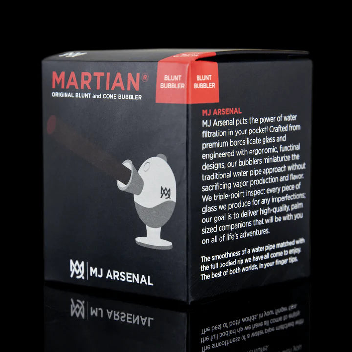 MJ Arsenal The Martian Original Bubbler Clear