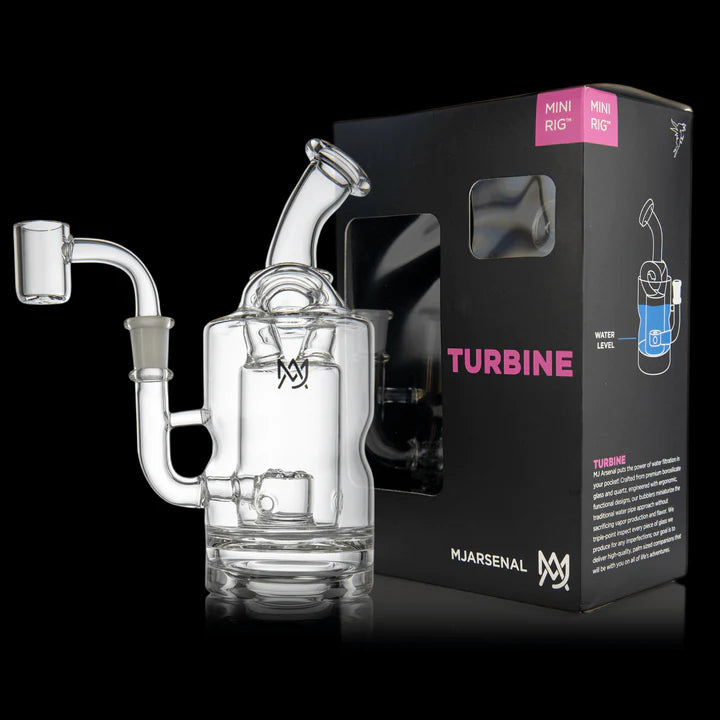 MJ Arsenal Turbine Mini Rig Clear